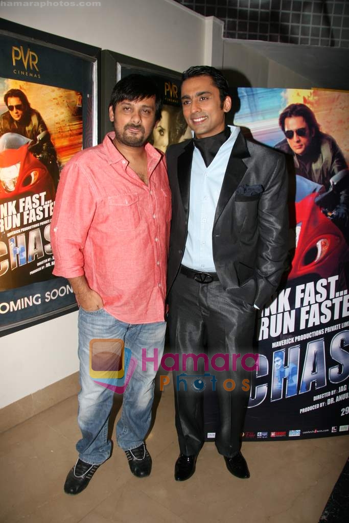 Anuj Saxena, Wajid at Chase film premiere in Cinemax on 29th April 2010 
