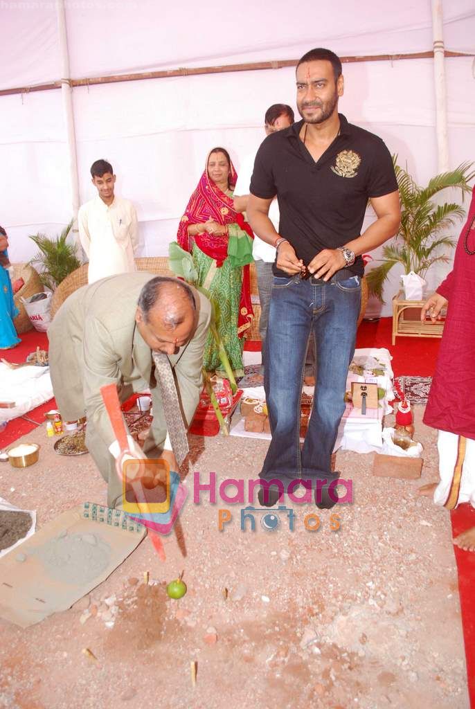 Ajay Devgan at the Launch of Roha Group's Satsang Bharti township in Malad on 17th May 2010 