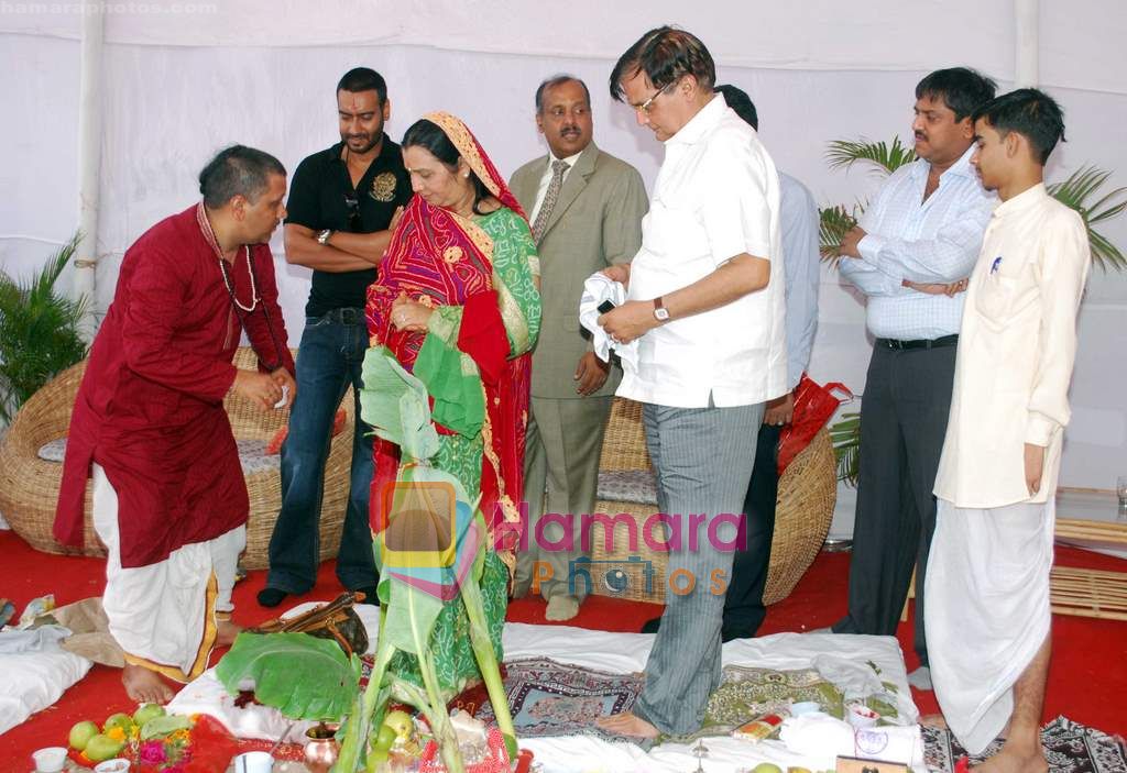 Ajay Devgan at the Launch of Roha Group's Satsang Bharti township in Malad on 17th May 2010 