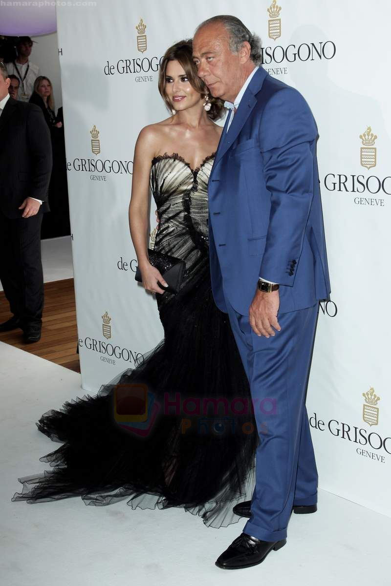 Cheryl Cole and Fawaz Gruosi attend the de Grisogono Party at the Hotel Du Cap on May 18, 2010 in Cap D_Antibes, France 