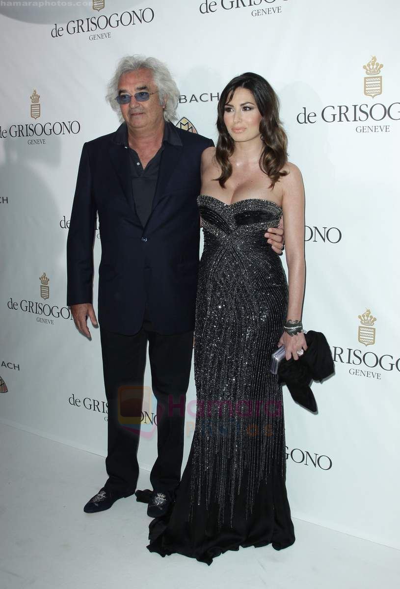 Flavio Briatore and Elisabetta Gregoraci attend the de Grisogono party at the Hotel Du Cap on May 18, 2010 in Cap D_Antibes, France 