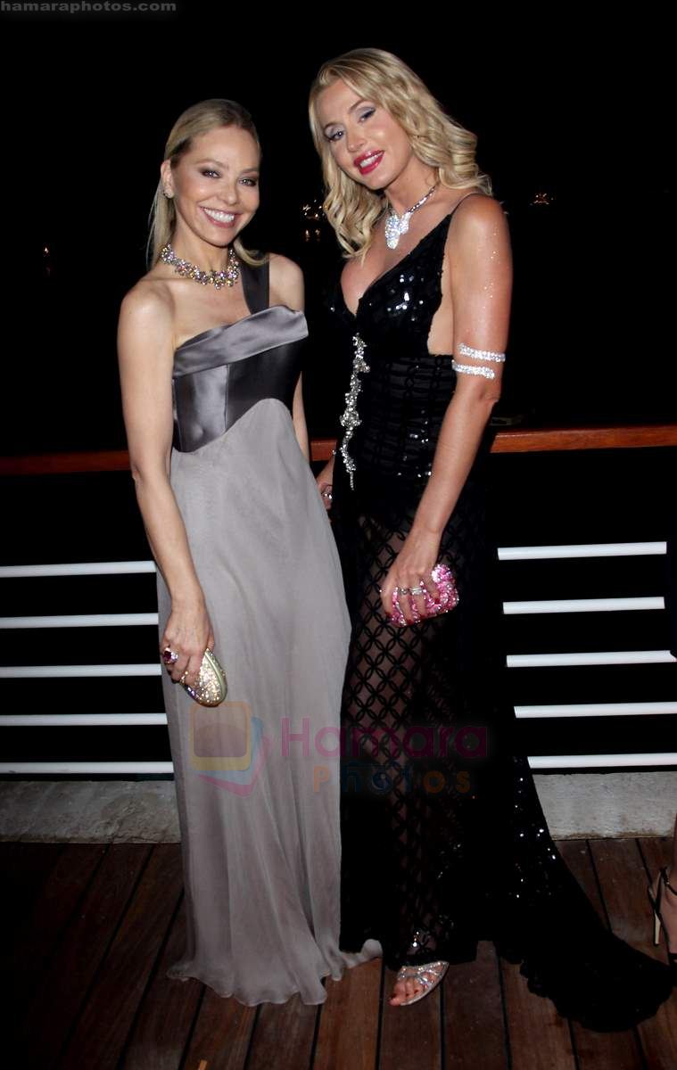 Ornella Muti  and Guest attend the de Grisogono Party at the Hotel Du Cap on May 18, 2010 in Cap D_Antibes, France
