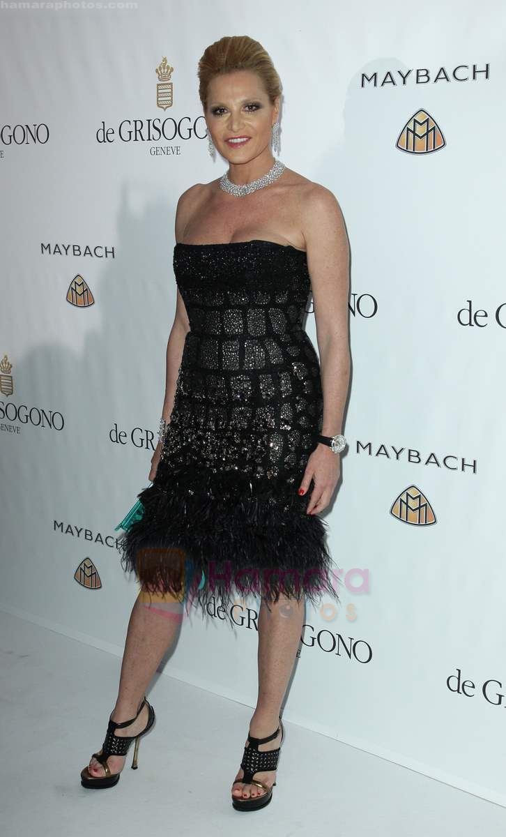 Simona Ventura attends the de Grisogono Party at the Hotel Du Cap on May 18, 2010 in Cap D_Antibes, France 