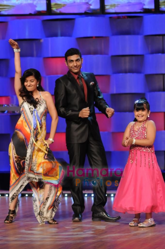 pony verma, pravesh with saloni on the sets of Chak Dhoom Dhoom in Mumbai on 19th May 2010