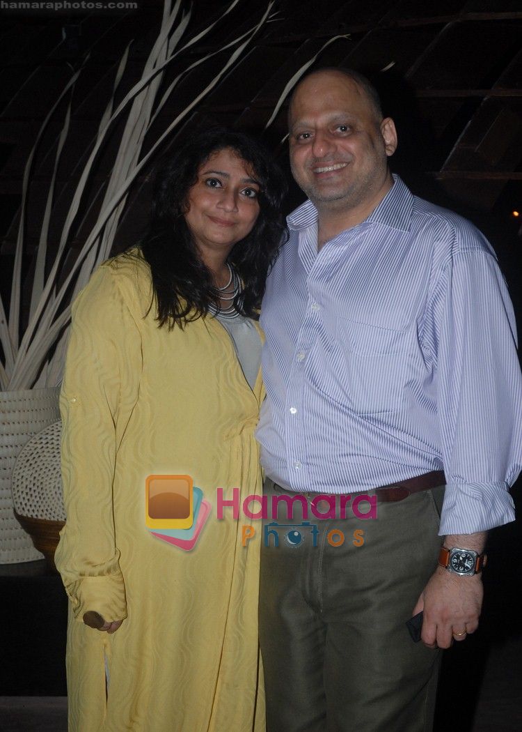 Hosts Malini and Rahul Akerkar at the opening of Indigo in Palladium on 22nd May 2010
