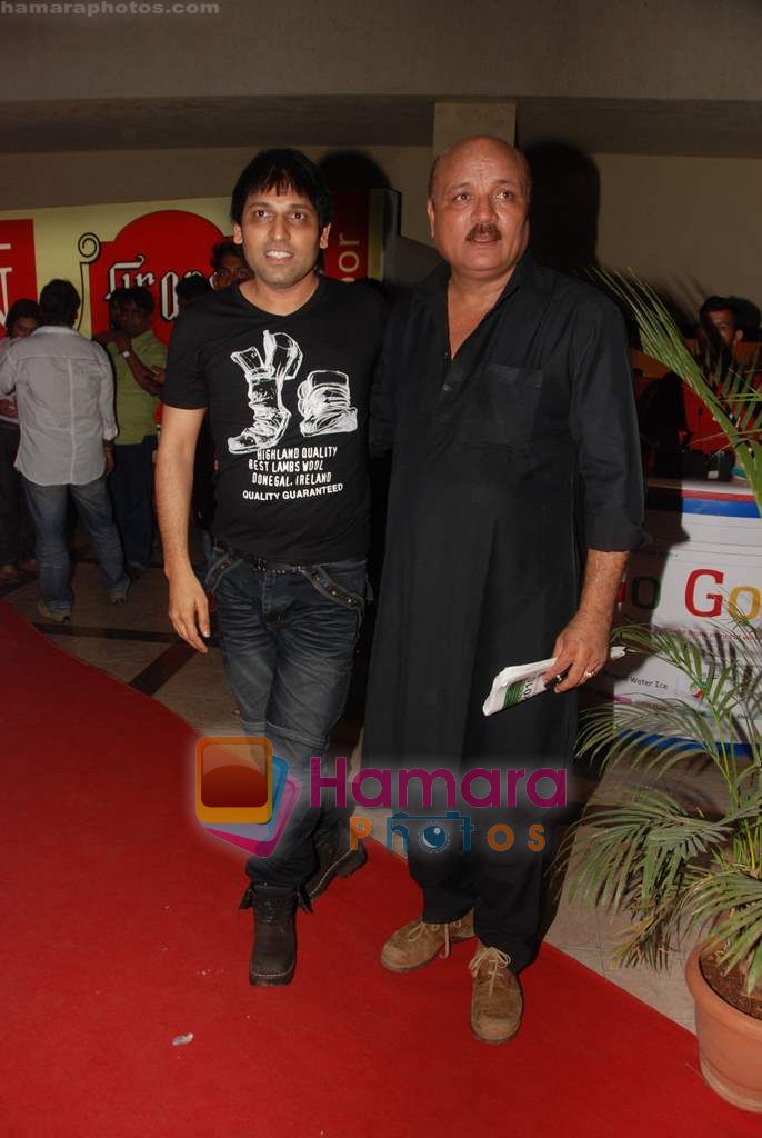 Rajan Verma, Aroon Bakshi at the premiere of film Ashok Chakra in Fun on 27th May 2010 
