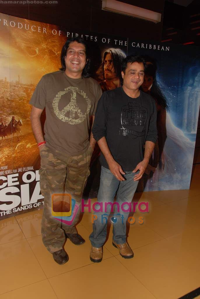 Piyush Jha, Sanjay Chhel at Prince of Persia premiere in Cinemax on 27th May 2010 