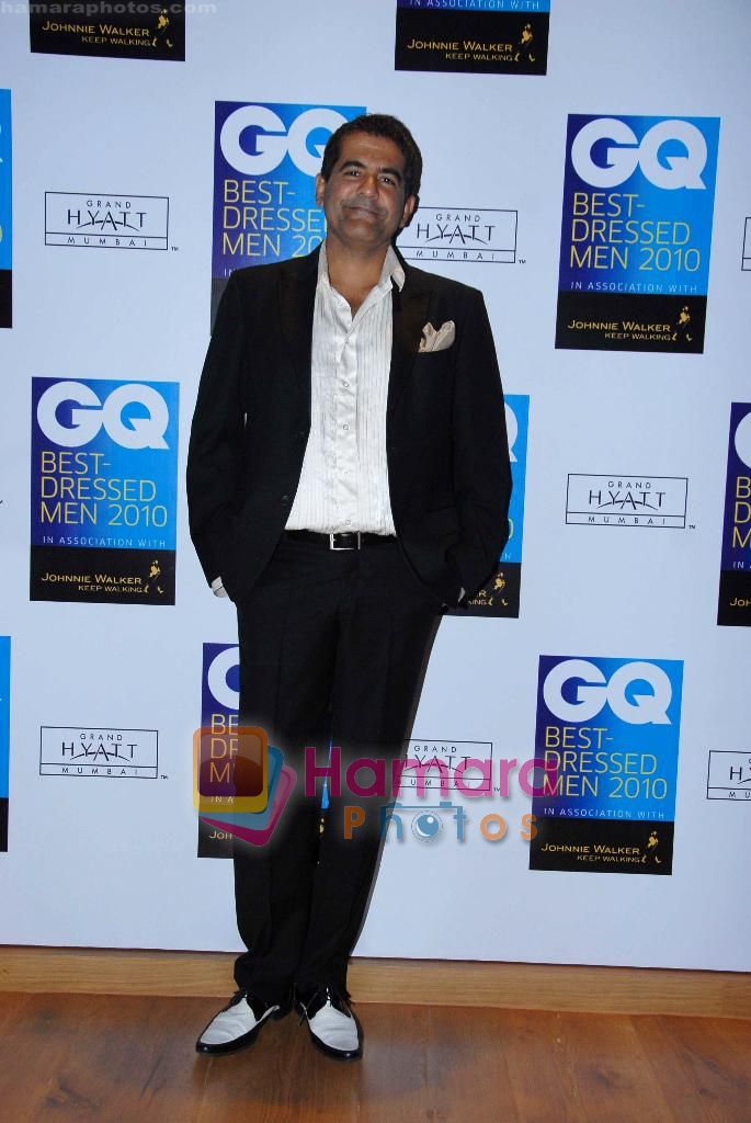 AD Singh at the GQ Best-Dressed Men event in Fifty Five East, Grand Hyatt, Mumbai on 3rd June 2010