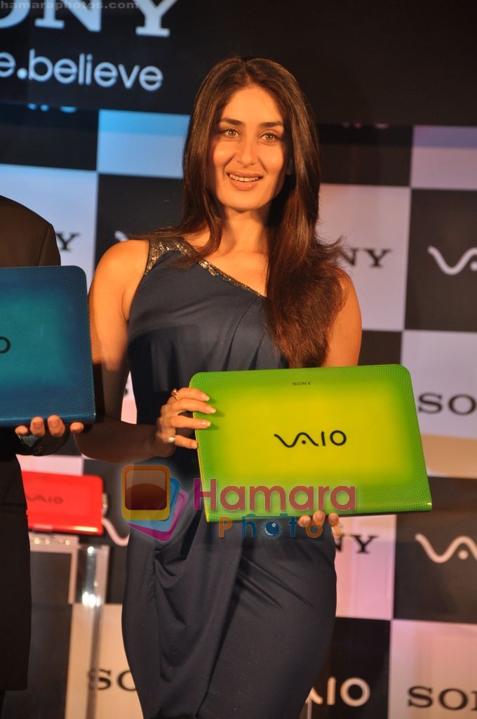 Kareena Kapoor unveils latest Sony Vaio series Laptop in ITC Grand Central, Mumbai on 8th June 2010 