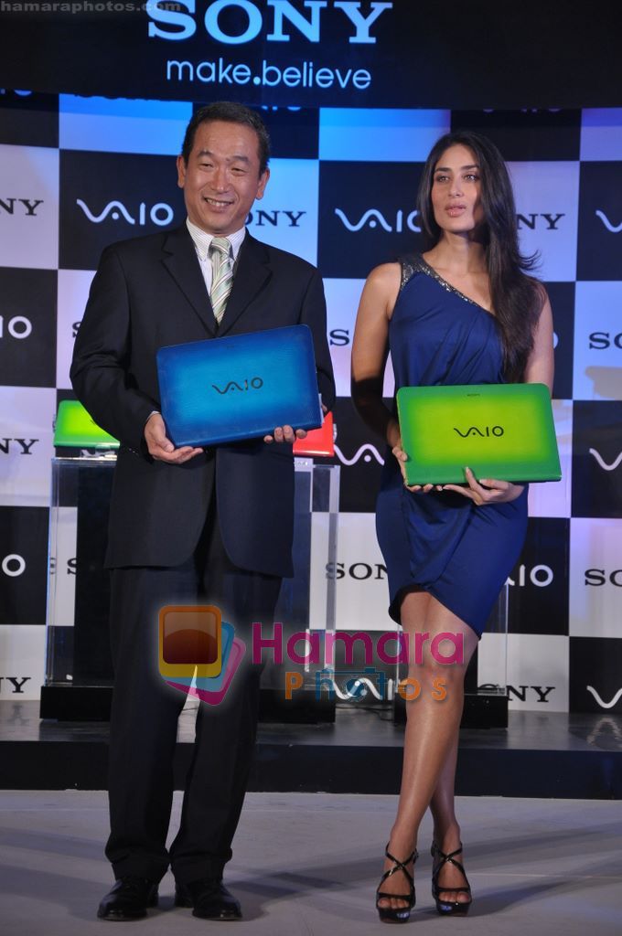 Kareena Kapoor unveils latest Sony Vaio series Laptop in ITC Grand Central, Mumbai on 8th June 2010 