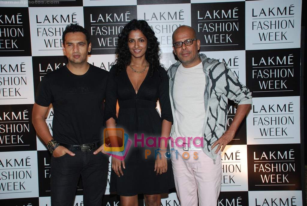 Marc Robinson, Narendra Kumar Ahmed, Sheetal Malhar at Lakme Fashion Week auditions in Grand Hyatt on 21st July 2010 