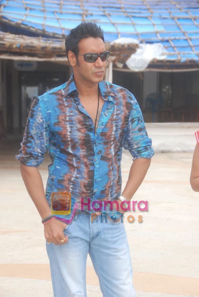 Ajay Devgan snapped at a photo shoot on 1st Aug 2010 