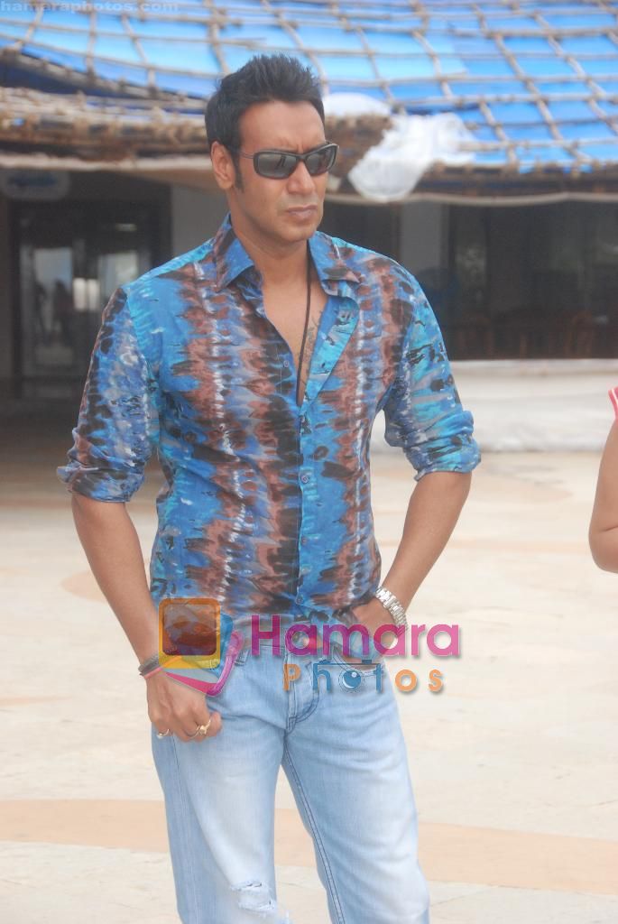 Ajay Devgan snapped at a photo shoot on 1st Aug 2010 