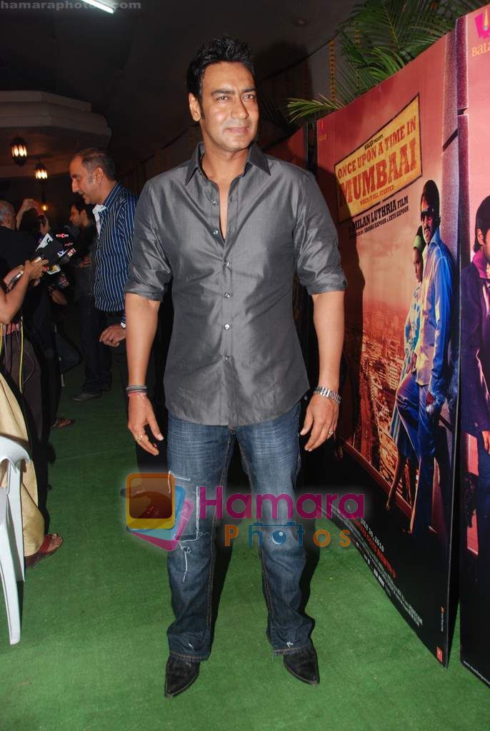 Ajay Devgan at Once upon a time in Mumbaai success bash hosted by Ekta Kapoor in Ekta's bungalow on 4th Aug 2010 