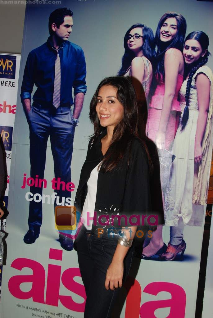 Amrita Puri at Aisha film premiere in PVR, Juhu on 5th Aug 2010 