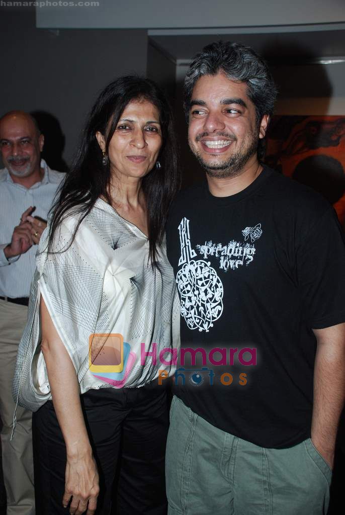 at Owas Hussain's exhibition in Tao, Worli on 7th Aug 2010 