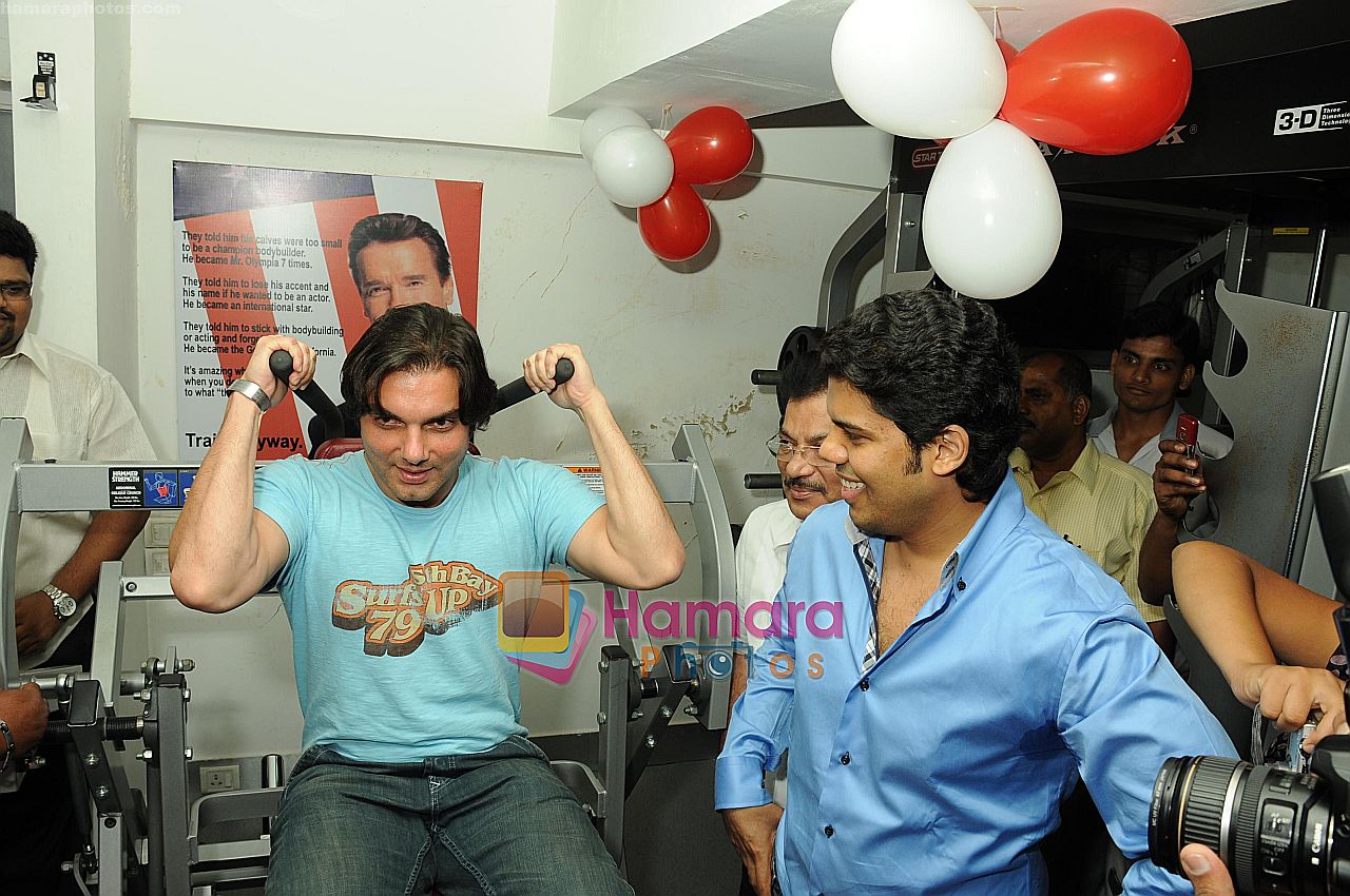 Sohail Khan at Prabodh Davkhare's World Gym - 2nd Anniversary on 9th Aug 2010 