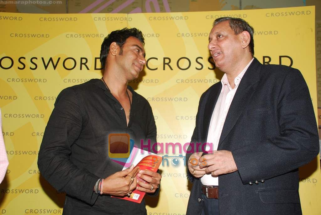Ajay Devgan at J Dey's book launch Zero Dial  in Crossword, Kemps Corner on 10th Aug 2010 