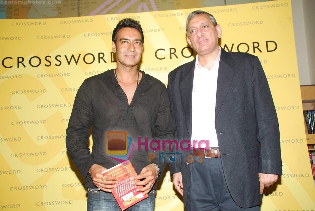 Ajay Devgan at J Dey's book launch Zero Dial  in Crossword, Kemps Corner on 10th Aug 2010 