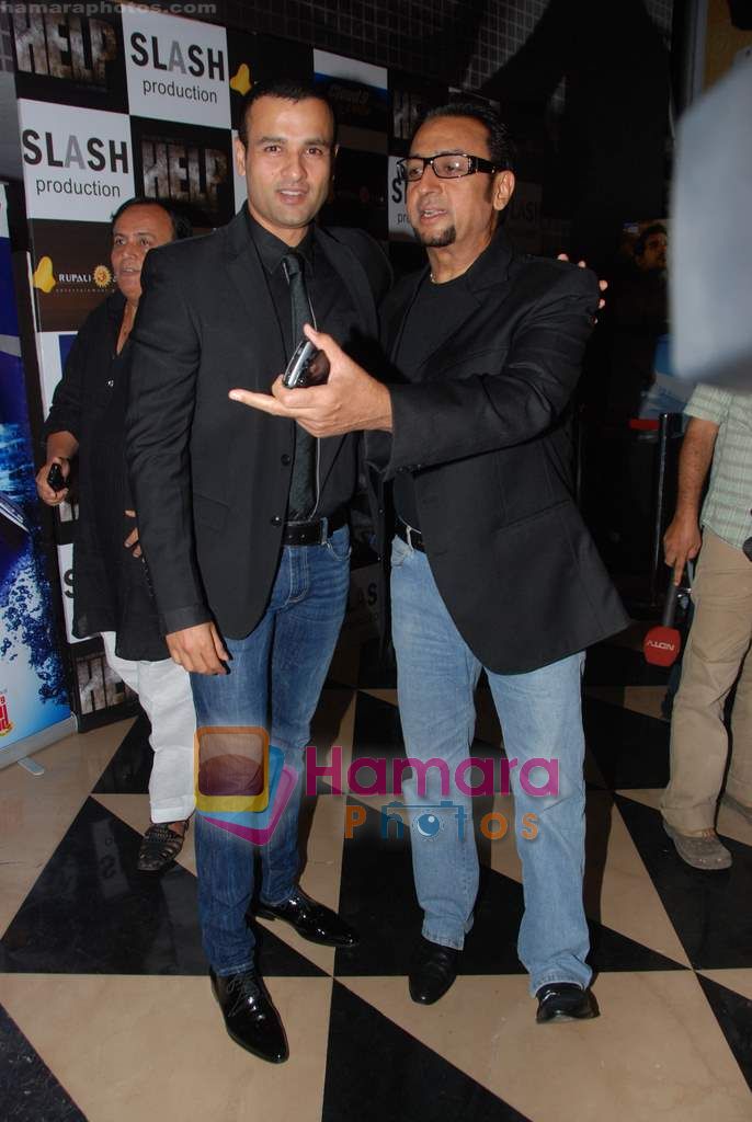 Rohit Roy, Gulshan Grover at Help film premiere in PVR, Juhu, Mumbai on 12th Aug 2010 