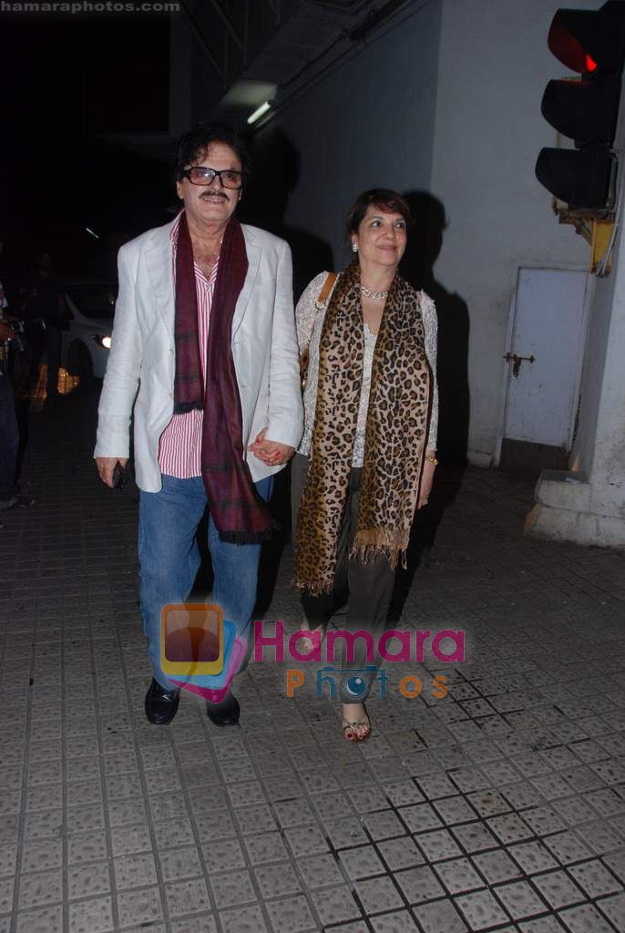 Sanjay Khan watch film Expendables in PVR, Juhu on 13th Aug 2010 