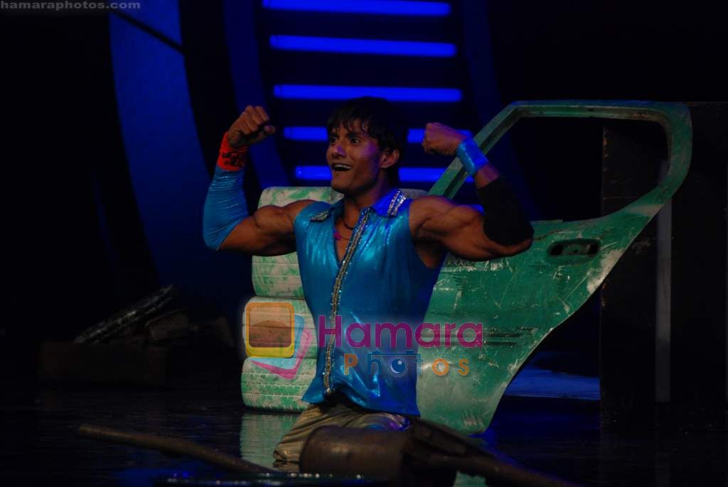 on the sets of India's Got Talent in Filmcity on 21st Aug 2010 