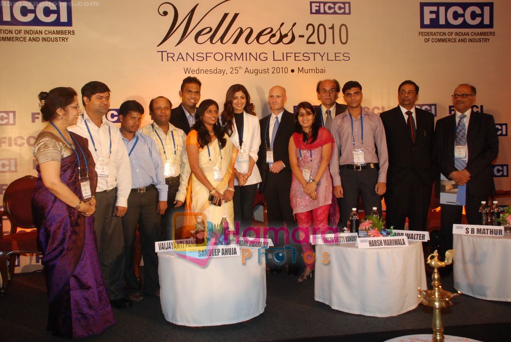 Shilpa Shetty at Ficci Wellness Seminar in Taj President, Mumbai on 25th Aug 2010 