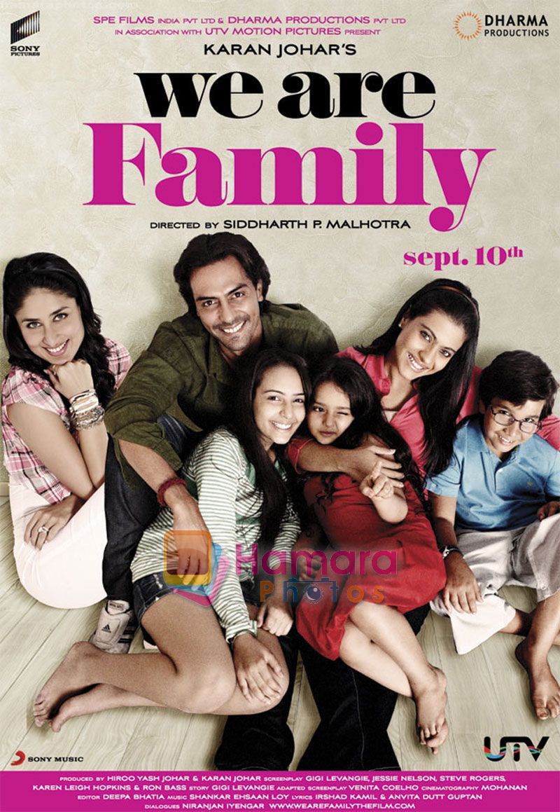 Poster of We are family 