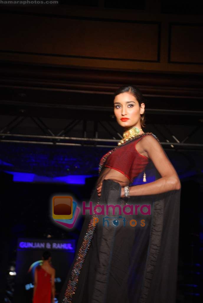 Model walk the ramp for Rahul Gunjan at Day 2 Blenders Tour fashion show on 4th Spt 2010 