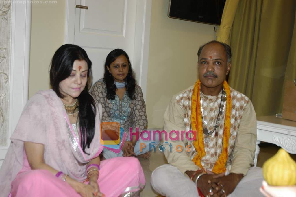 Sapna Mukherjee ganpati Celebration in Andheri on 12th Sept 2010 