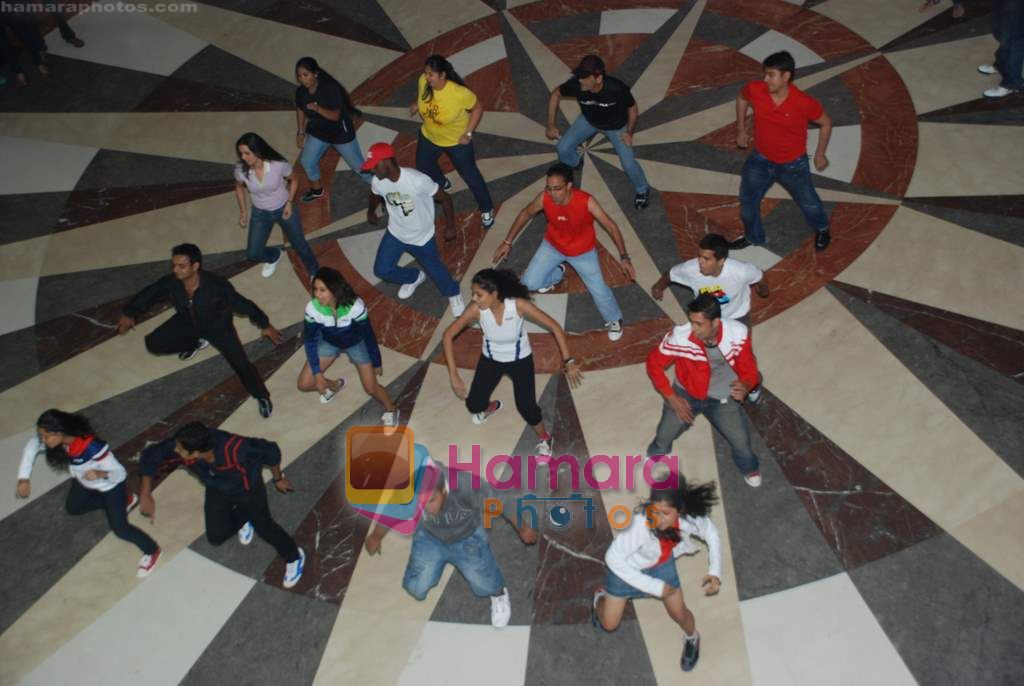 at Fila launch with mob dancing in Inorbit Mall, Malad on 15th Sept 2010 