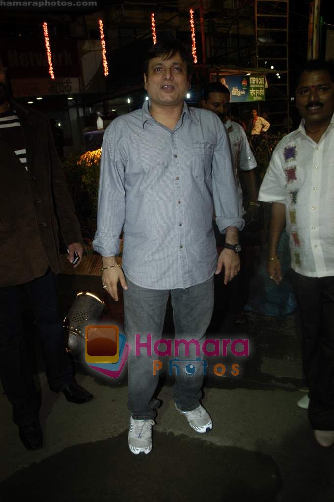 Manoj Joshi at Ganpati Celebrations in Mumbai on 14th Sept 2010 