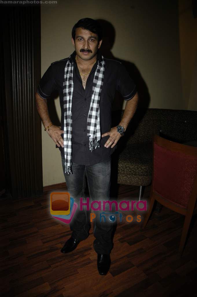 Manoj Tiwari at the launch of Matrubhoomi film in Raheja Classic on 24th Sept 2010 