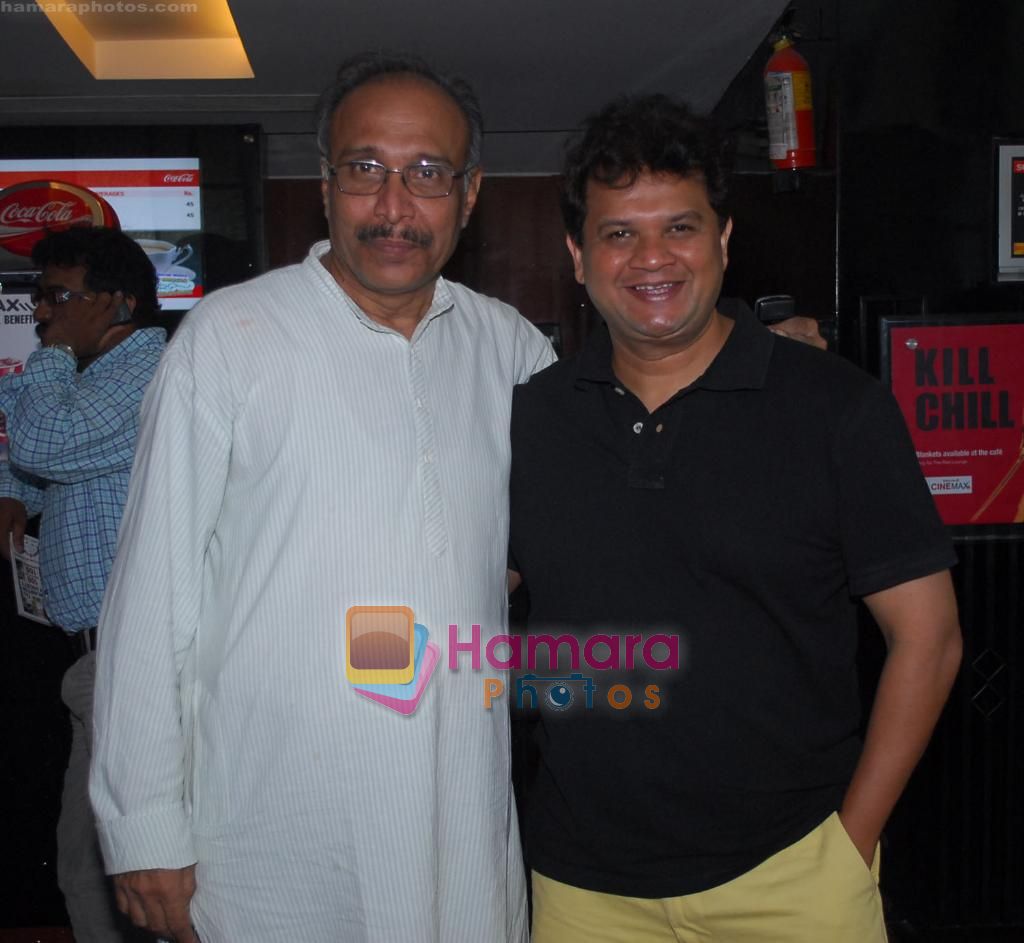 Madhusudan Kumar with Viren shah at the Show Reel Short Film Festival i Cinemax on 10th Oct 2010