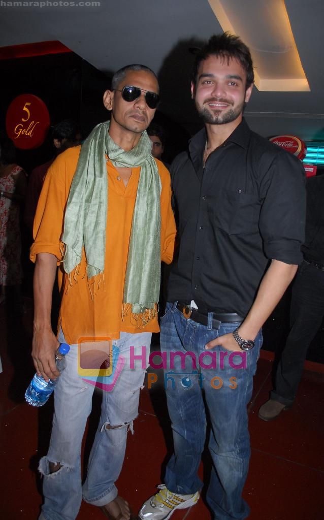 Vijay Raaz with Momoh Chakraborty at the Show Reel Short Film Festival i Cinemax on 10th Oct 2010