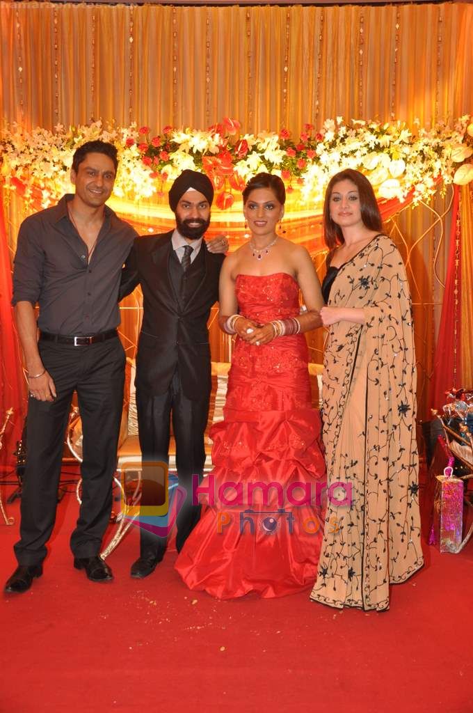 Shefali Jariwala at designer AD Singh's wedding with Puneet Kaur in ITC Grand Maratha on 17th Oct 2010 