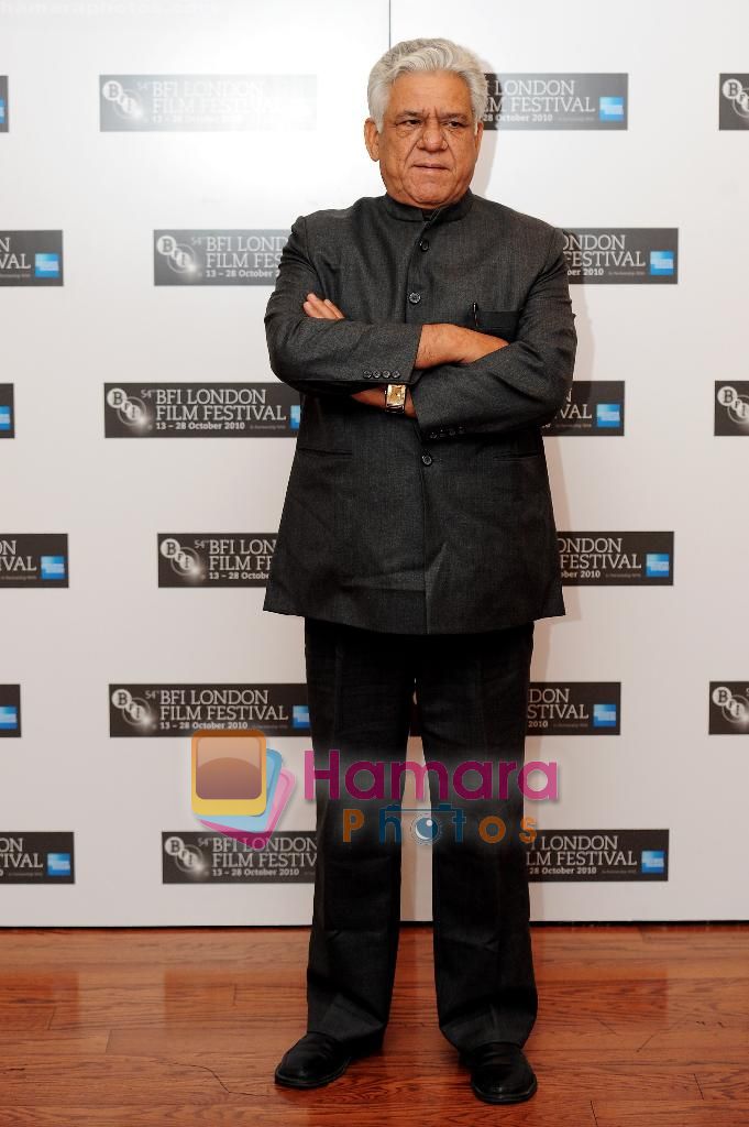 Om Puri at the premiere of West is West at London Film Festival o 19th Oct 2010