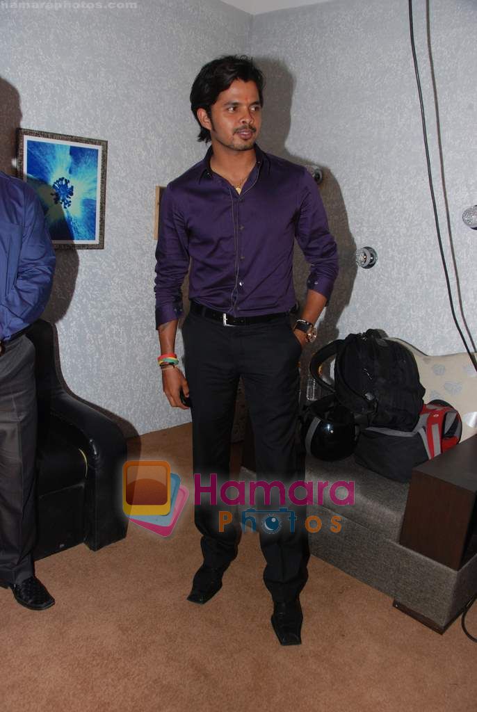 Sreesanth on the sets of KBC in FilmCity on 24th Oct 2010 ~0