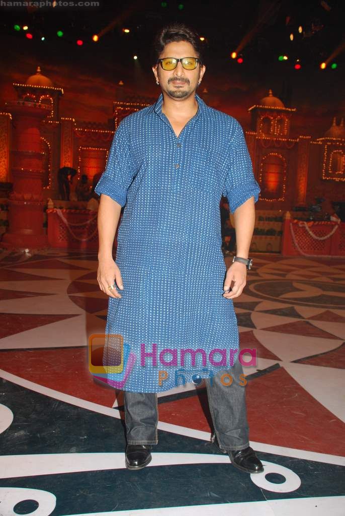 Arshad Warsi on the sets of Colors Diwali show in Yashraj Studios on 25th Oct 2010 