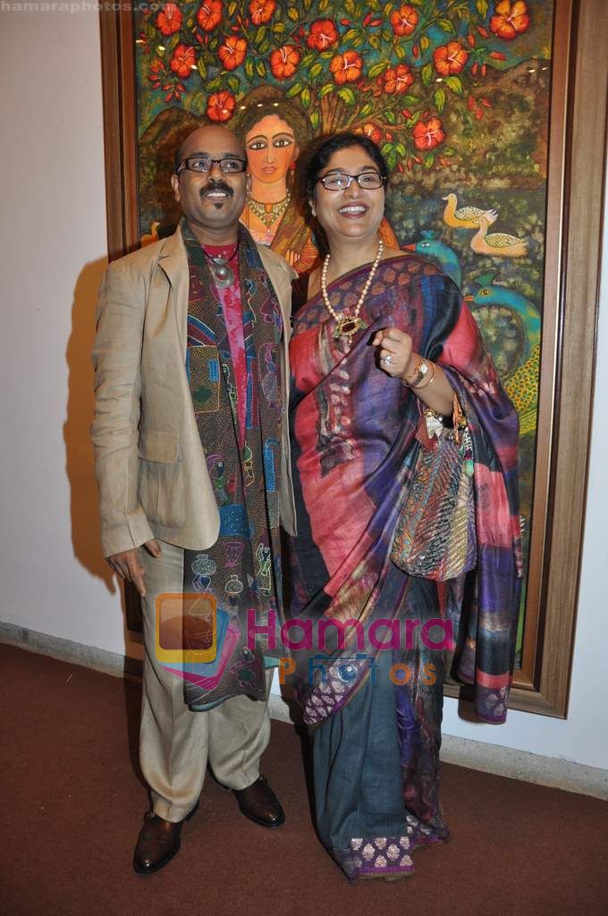 at Rekha Burman's art show in Jehangir Art Gallery on 25th Oct 2010 