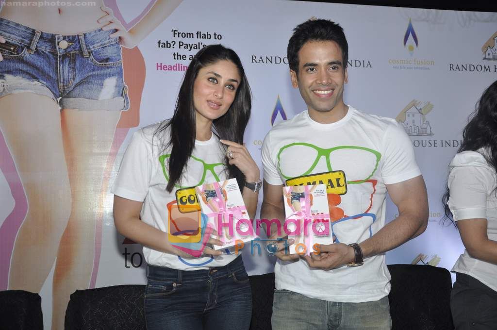 Kareena Kapoor and Tusshar Kapoor at a fitness book launch in Novotel on 30th Oct 2010 