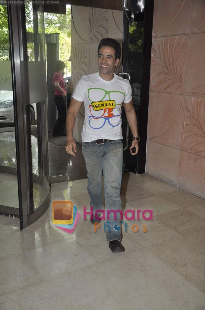 Tusshar Kapoor at a fitness book launch in Novotel on 30th Oct 2010 