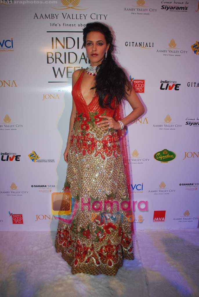 Neha Dhupia at Aamby Valley India Bridal week DAY 3-1 on 31st Oct 2010 