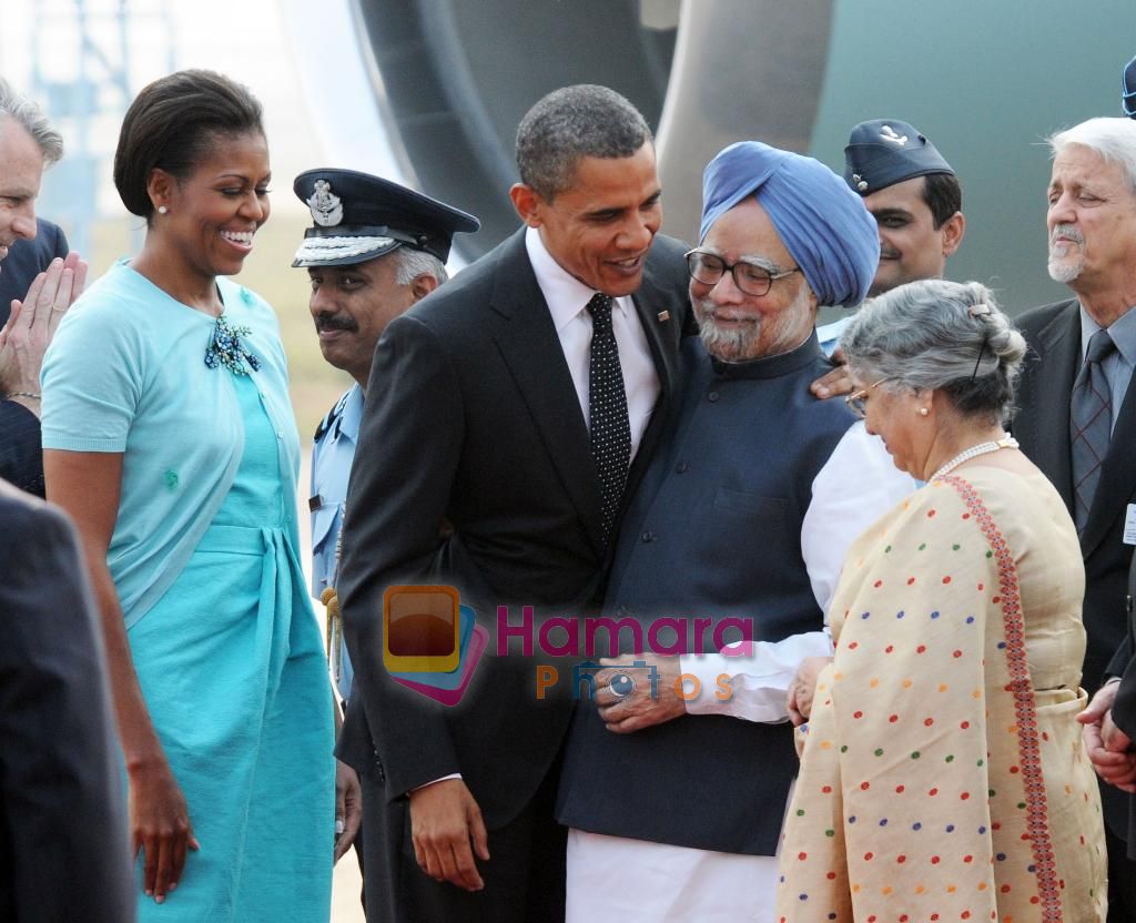 Obama in Mumbai,  India on 7th Nov 2010 