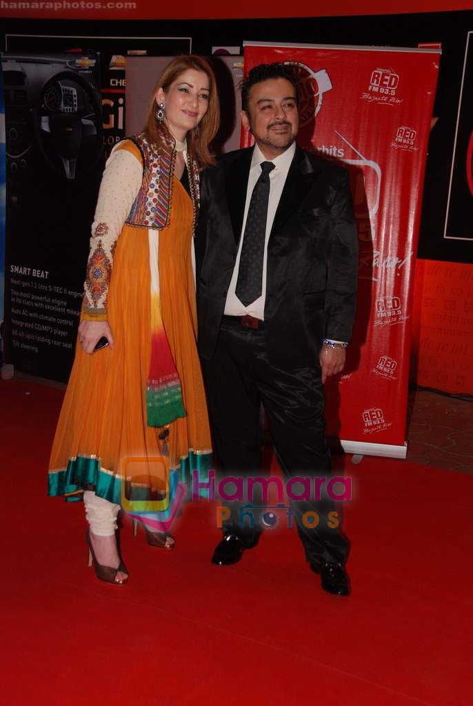 Adnan Sami at Global Indian music Awards in Yashraj on 10th Nov 2010 
