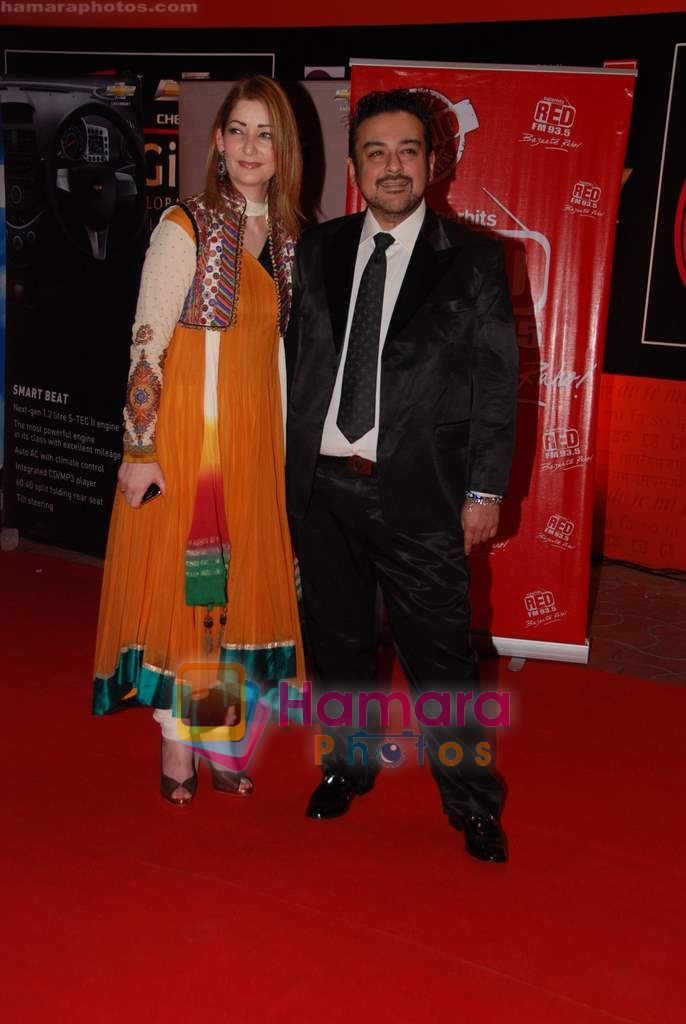 Adnan Sami at Global Indian music Awards in Yashraj on 10th Nov 2010 