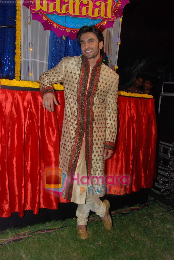 Ranveer Singh at the Wedding to promote Band Baaja aur Baarat in Taj Land's End on 4th Dec 2010 