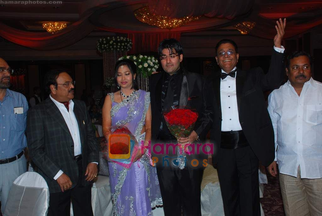 at Urvee Adhikari's wedding reception in Taj Land's End on 11th Dec 2010 