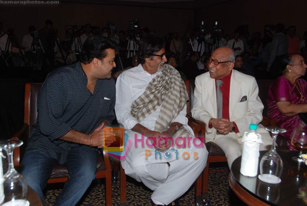 Amitabh Bachchan, Mohanlal at Kandahar press meet hosted by Leela Hotels in Leela Hotel on 15th dec 2010 