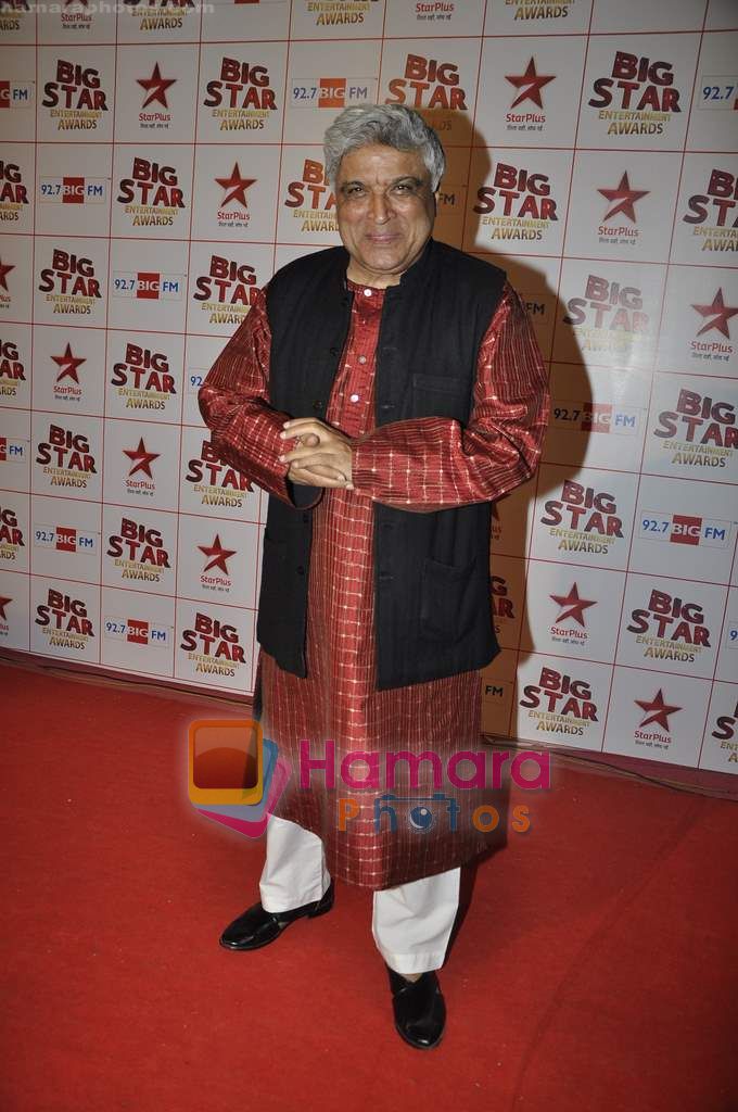 Javed Akhtar at Big Star Awards in Bhavans Ground on 21st Dec 2010 